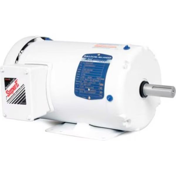 Baldor-Reliance Motor EWDM3615T, 5HP, 1750RPM, 3PH, 60HZ, 184T, 3643M, TEFC, F1, Baldor-Reliance, Mfr#: EWDM3615T
